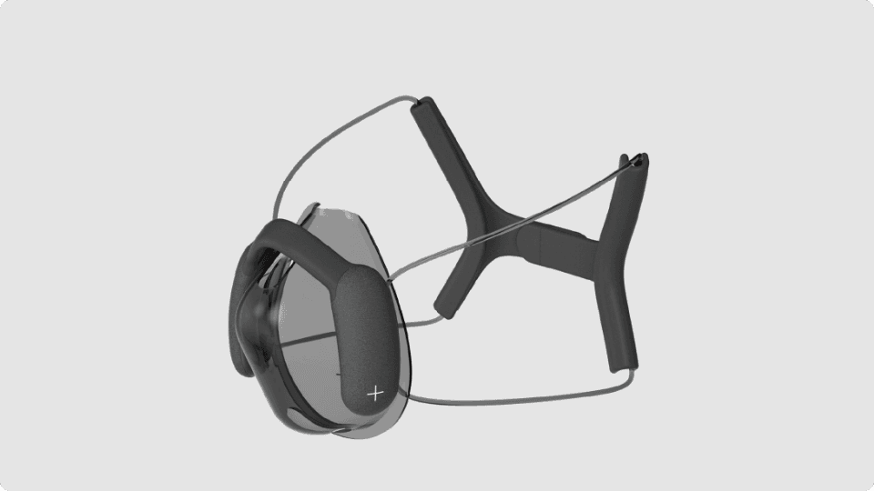 Neumafit Metabolic Kit GEN2 — breath analyzer with mask and head strap